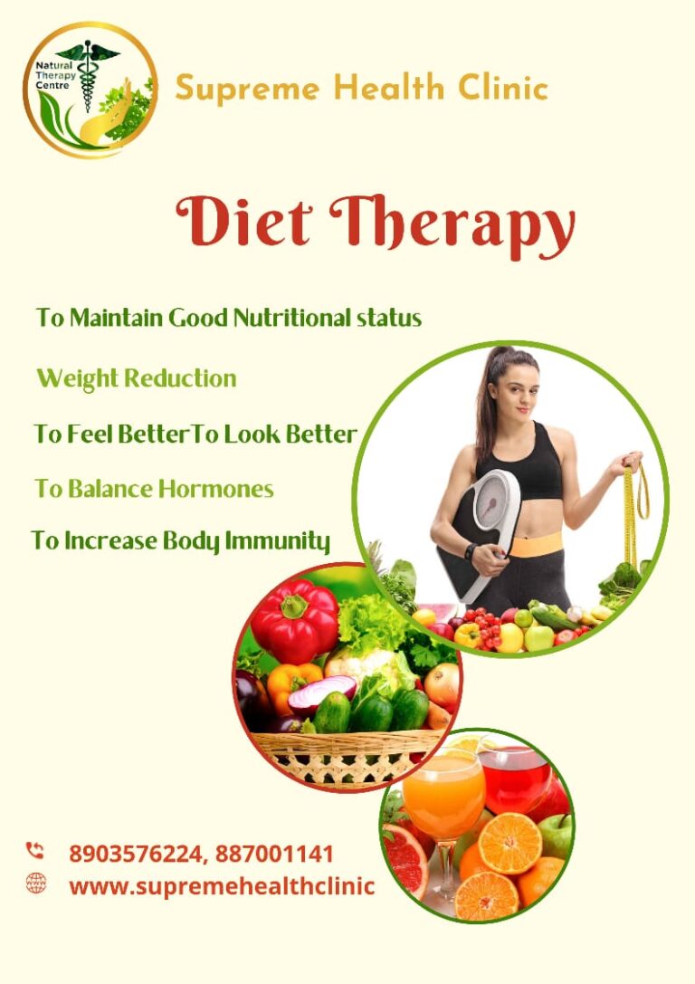 Best Diet Therapy in Madurai Supreme Health Clinic